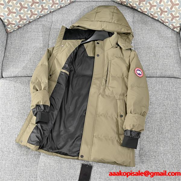 2025最新☆☆カナダグース ダウンジャケットスーパーコピー メンズ ビジネスカジュアル連帽ミディアムダウン通販ショッピング