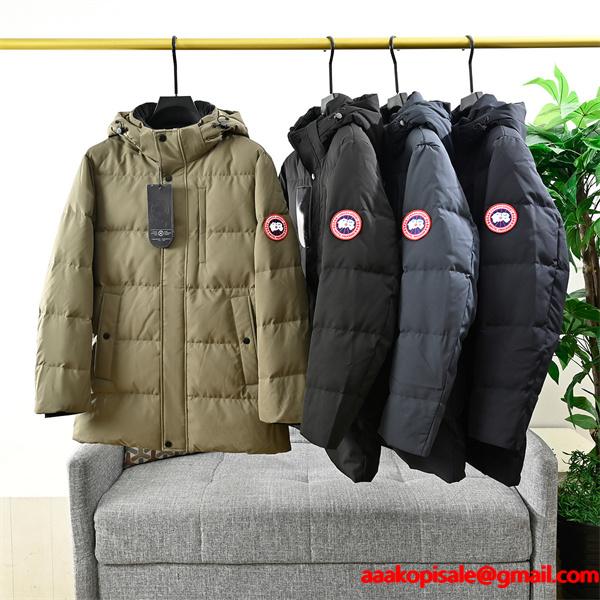 2025最新☆☆カナダグース ダウンジャケットスーパーコピー メンズ ビジネスカジュアル連帽ミディアムダウン通販ショッピング