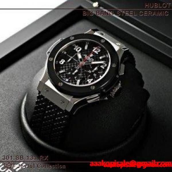 ウブロ(HUBLOT)時計 ビッグバン スティールセラミック 301SB131RX :301sb131rx-:ジョイフルコレクション - 通販ショッピング