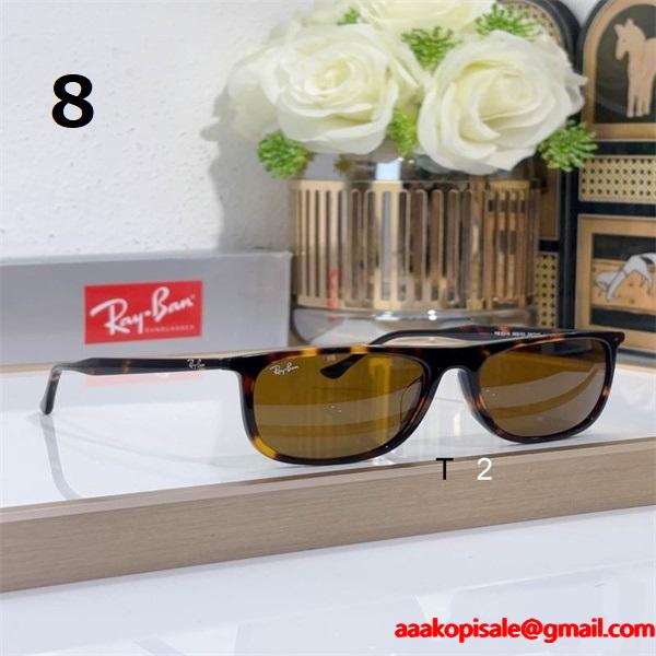 2025 人気❤レイバン 眼鏡 コピーRayban紫外線や反射光を除去出来る男女サングラス__ブランド コピー 58-18-145
