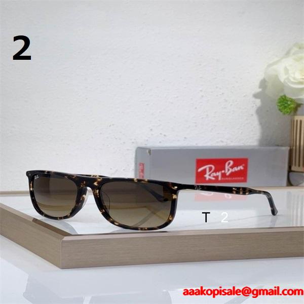 2025 人気❤レイバン 眼鏡 コピーRayban紫外線や反射光を除去出来る男女サングラス__ブランド コピー 58-18-145