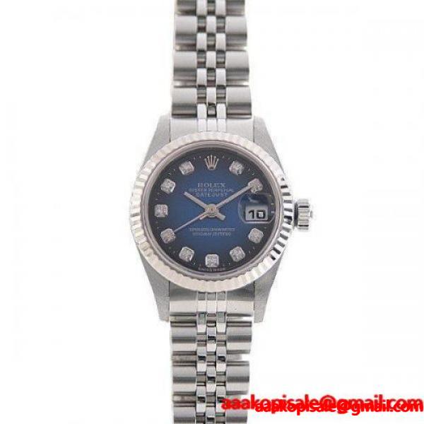 ロレックス/ROLEX/SS×750WG/79174G/デイトジャスト/A番/ブルーグラデーション/10Pダイヤ/OH・P済/A級品【中古】 :48078:BrandMax - 通販ショッピング