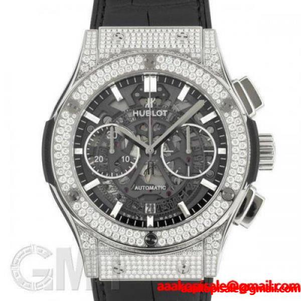 ウブロ クラシック・フュージョン アエロ クロノグラフ チタニウム ダイヤモンド 525NX0170LR1704 HUBLOT 【新品】【メンズ】 【腕時計】
