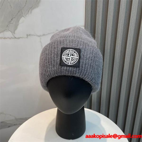 2025年秋冬新作 STONE ISLAND ストーンアイランドニット帽コピー通販