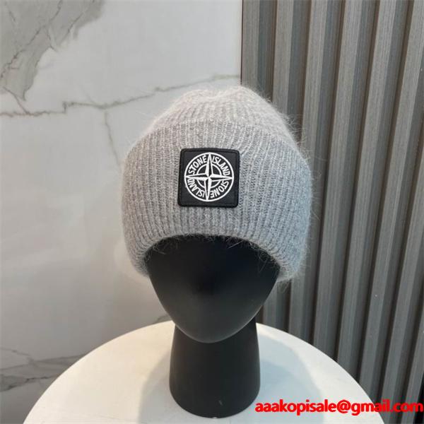 2025年秋冬新作 STONE ISLAND ストーンアイランドニット帽コピー通販