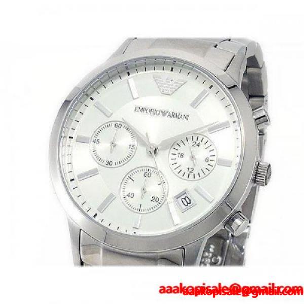エンポリオ アルマーニ EMPORIO ARMANI AR2459 クロノグラフ メタルベルト 腕時計 メンズウォッチ 通販