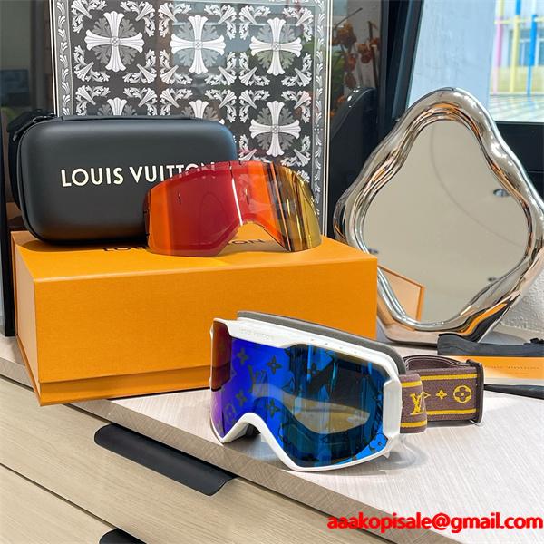 ルイ ヴィトンスキーゴーグルコピー LOUIS VUITTON 2025オシャレに注目 セレブや芸能人からも愛用  ブランド コピー 激安(日本最大級)