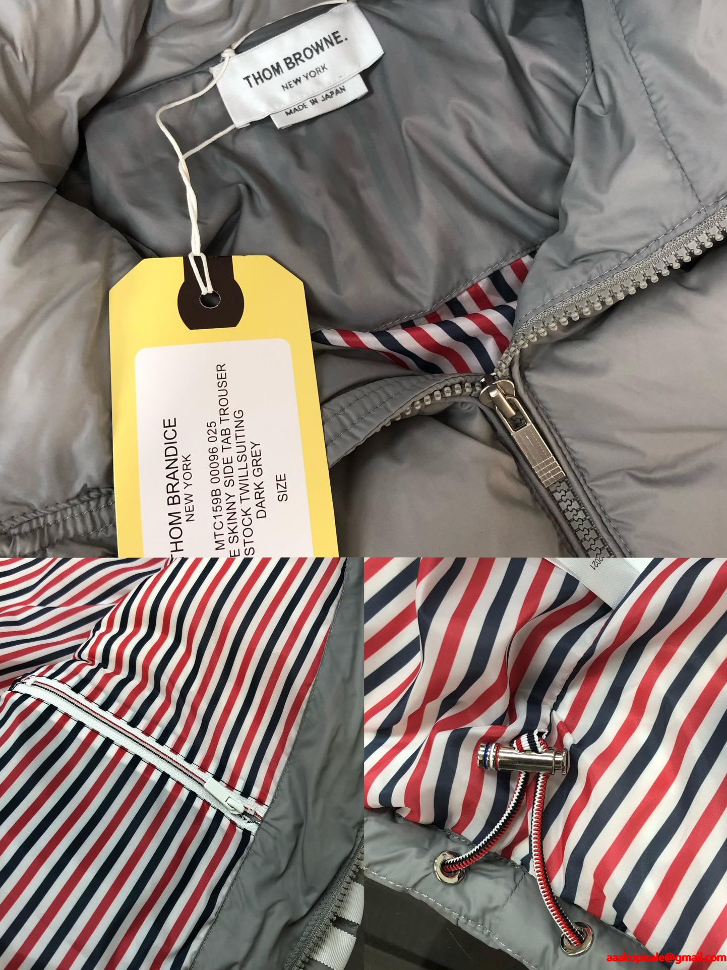 2025秋冬最新❤実用性に溢れるアイテム THOM BROWNE トムブラウン偽物 ダウンジャケット 大人のこなれ感抜群定番