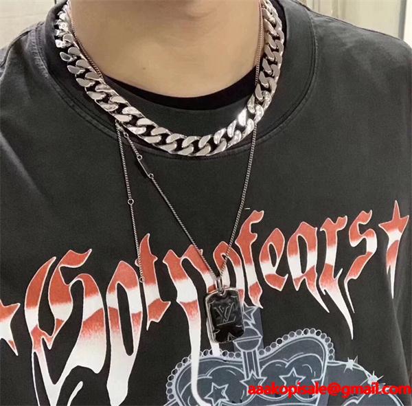 超人気❤Louis Vuitton LV Chain Links Size:50cmルイヴィトンネックレスコピー 激安(日本最大級)