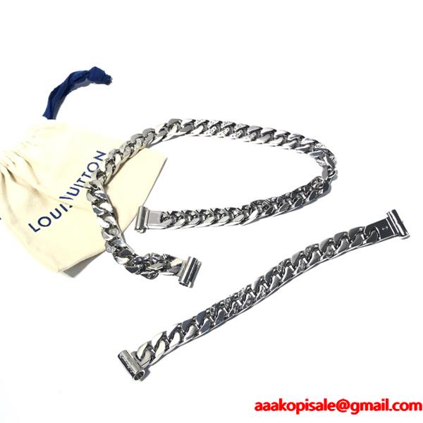 超人気❤Louis Vuitton LV Chain Links Size:50cmルイヴィトンネックレスコピー 激安(日本最大級)