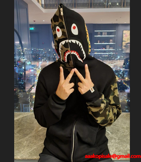 BAPEジップアップコピー2025人気定番アイテム 通販ショッピング