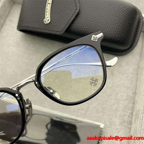 925银   SHGAASS   49口22-145 CHROME HEARTS クロムハーツ メガネ コピー 激安(日本最大級)