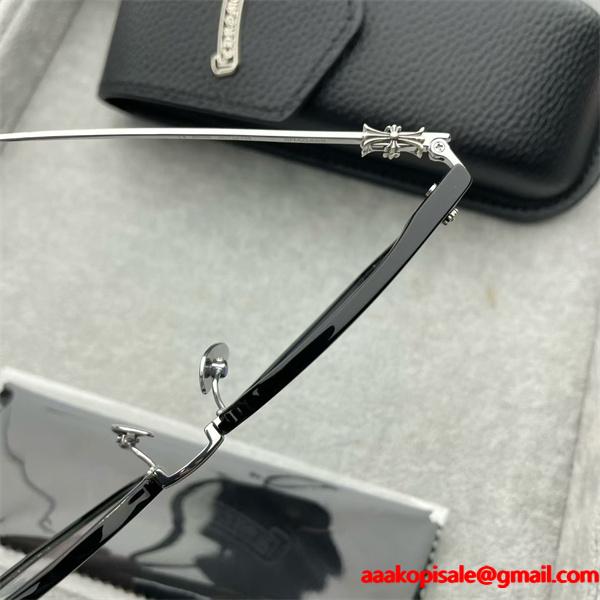 925银   SHGAASS   49口22-145 CHROME HEARTS クロムハーツ メガネ コピー 激安(日本最大級)