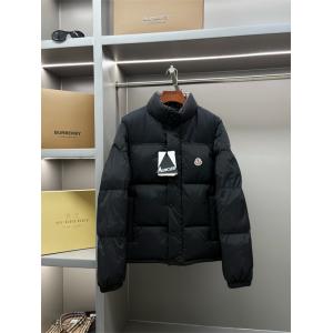 2025秋冬新作 極上マットブラック 軽量防寒 モンクレール MONCLER コピー シンプルショートダウンジャケット