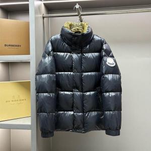 ゴールド裏地×光沢チャコール 2025秋冬ラグジュアリー モンクレール MONCLER 偽物 ダウンジャケット