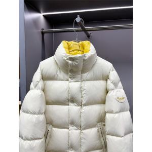 ゴールド裏地×光沢チャコール 2025秋冬ラグジュアリー モンクレール MONCLER 偽物 ダウンジャケット