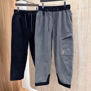 モンクレール MONCLER コピー メンズ コーデュロイ カーゴ風 暖かい ジョガーパンツ 大きいサイズ対応