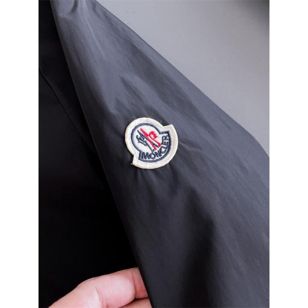 ウインドブレーカー メンズ トリコロールロゴ 撥水 ナイロンパーカー モンクレール MONCLER 偽物