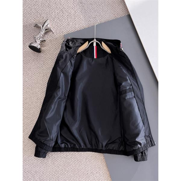 ウインドブレーカー メンズ トリコロールロゴ 撥水 ナイロンパーカー モンクレール MONCLER 偽物