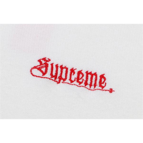 2025冬 定番ロゴ刺繍 ミニマルニット シュプリーム Supreme 偽物 N級品 季節限定モデル
