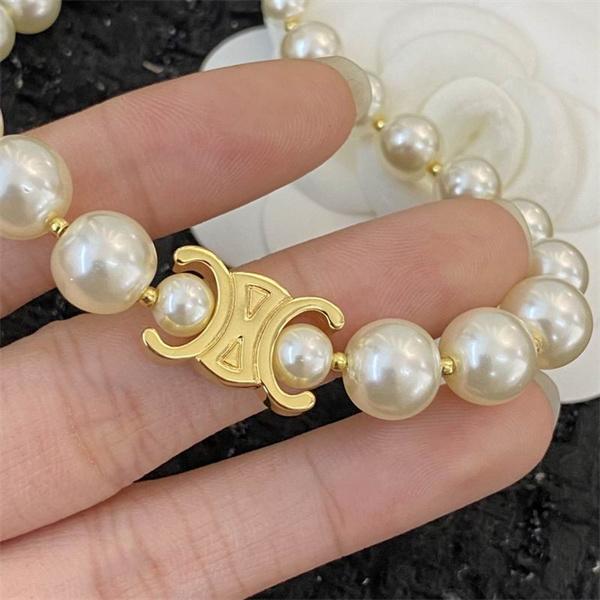 セリーヌ Celine 2025新作 ゴールドプレート クラシックチェーン ネックレス 偽物