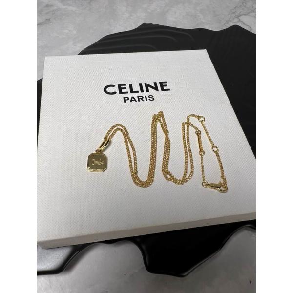 Celine 2025秋冬 トリオンフ パズルチャーム ネックレス 激安 セリーヌコピー 季節限定モデル