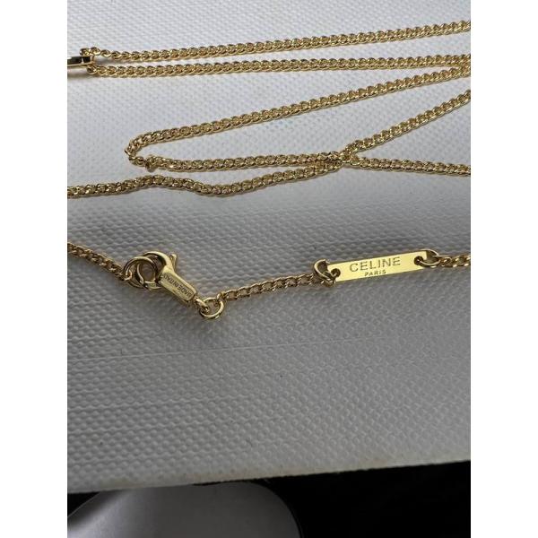 Celine 2025秋冬 トリオンフ パズルチャーム ネックレス 激安 セリーヌコピー 季節限定モデル