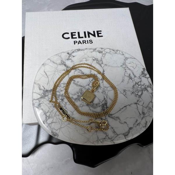 Celine 2025秋冬 トリオンフ パズルチャーム ネックレス 激安 セリーヌコピー 季節限定モデル