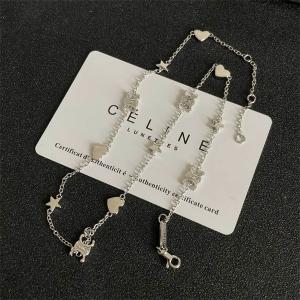 CELINE セリーヌ 偽物 2025秋冬 ハート＆トリオンフモチーフ ゴールドチェーン ネックレス