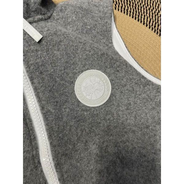 Canada Goose スーパーコピー フリースベスト チャコールグレー 2025秋冬 軽量保温 カナダグース 