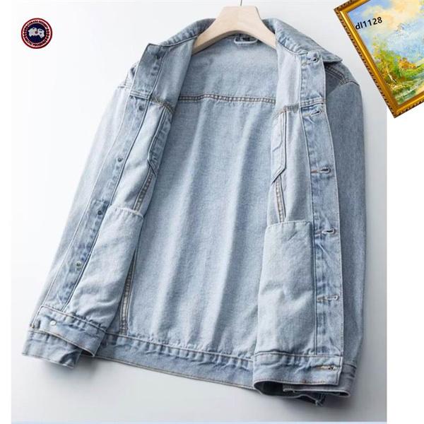 Canada Goose コピー デニムジャケット ブラックデニム 2025秋冬 ヴィンテージ風 カナダグース 