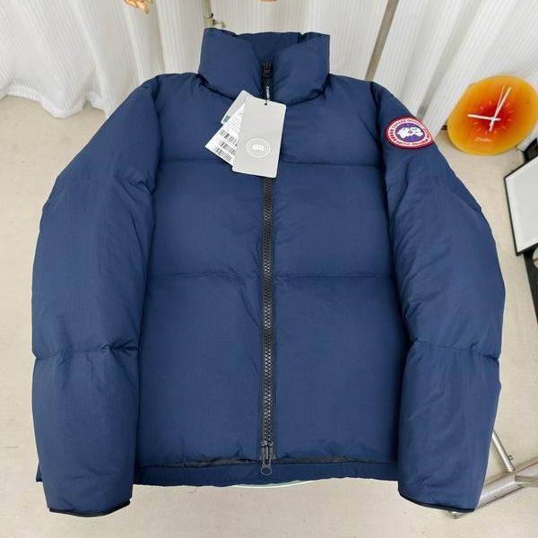 Canada Goose スーパーコピー ダウンジャケット ネイビー 2025秋冬 シンプルな カナダグース