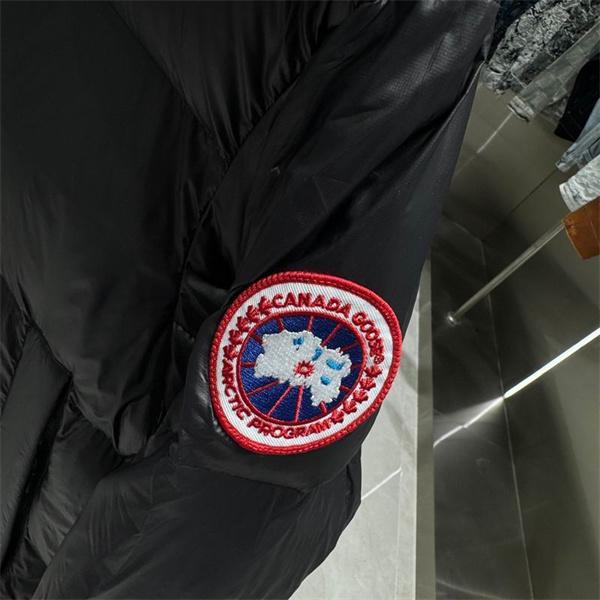 ブラック 2025秋冬 防寒性抜群 カナダグース Canada Goose 偽物 フードダウン 季節限定モデル