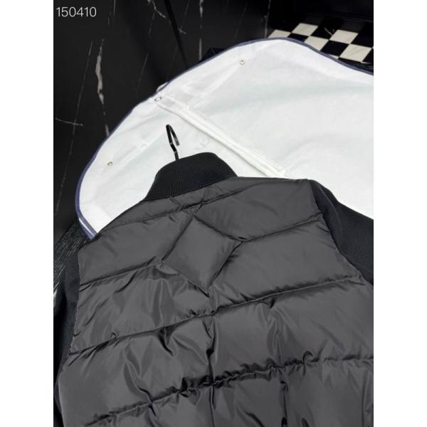  2025秋冬 ネイビー都会モダン ニットダウンジャケット 偽物 カナダグース Canada Goose