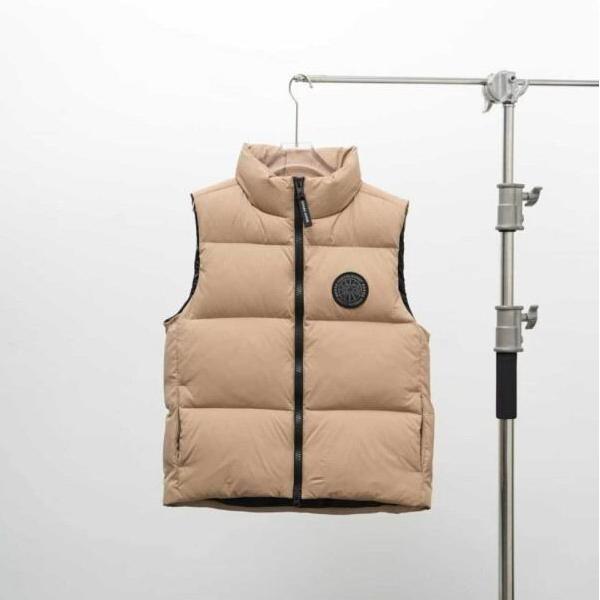 カナダグース Canada Goose 2025秋冬 ブラウンアウトドア映え ダウンベスト スーパーコピー