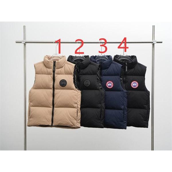 カナダグース Canada Goose 2025秋冬 ブラウンアウトドア映え ダウンベスト スーパーコピー