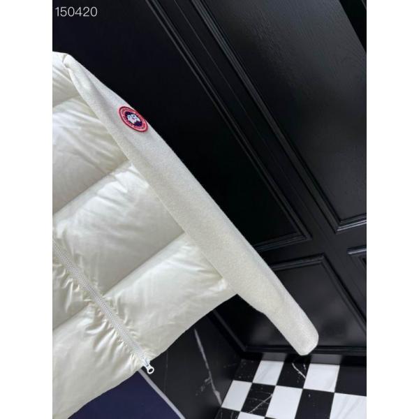 2025秋冬 ホワイト 柔美ニットダウンジャケット コピー カナダグース Canada Goose