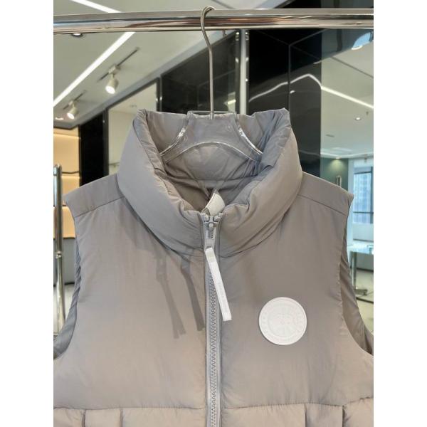  上品 グレー 2025秋冬 ダウンベスト コピー 人気急上昇アイテム カナダグース Canada Goose