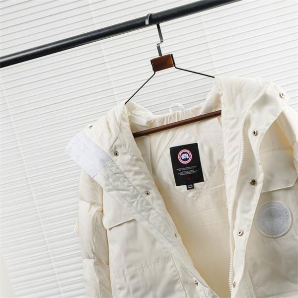 カナダグース Canada Goose 偽物 2025秋冬 マットブラック ミリタリースタイルロングダウン