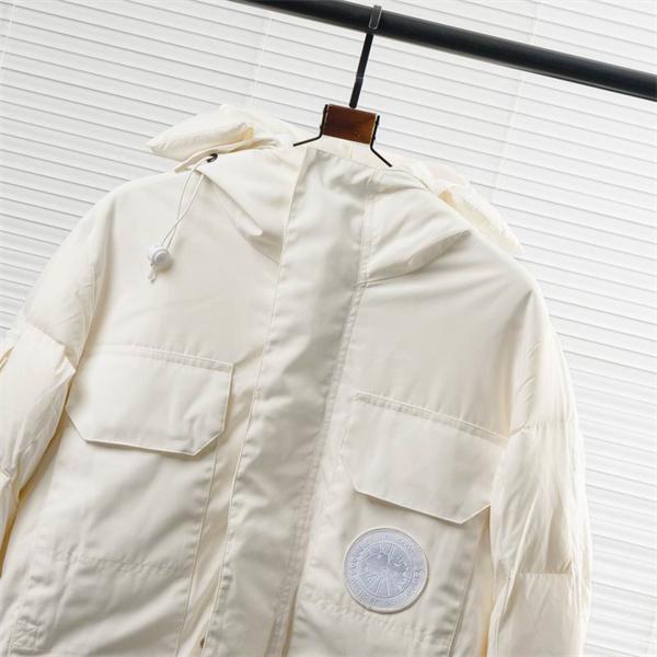 カナダグース Canada Goose 偽物 2025秋冬 マットブラック ミリタリースタイルロングダウン