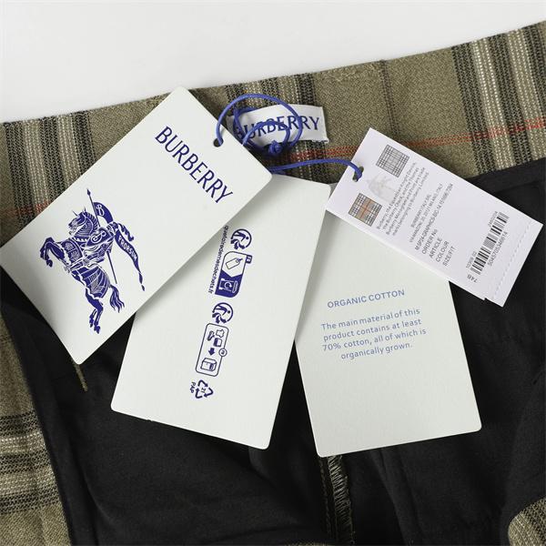 オリーブチェック 秋冬トレンド ワイドカーゴパンツ 多ポケットデザイン バーバリー Burberry コピー 