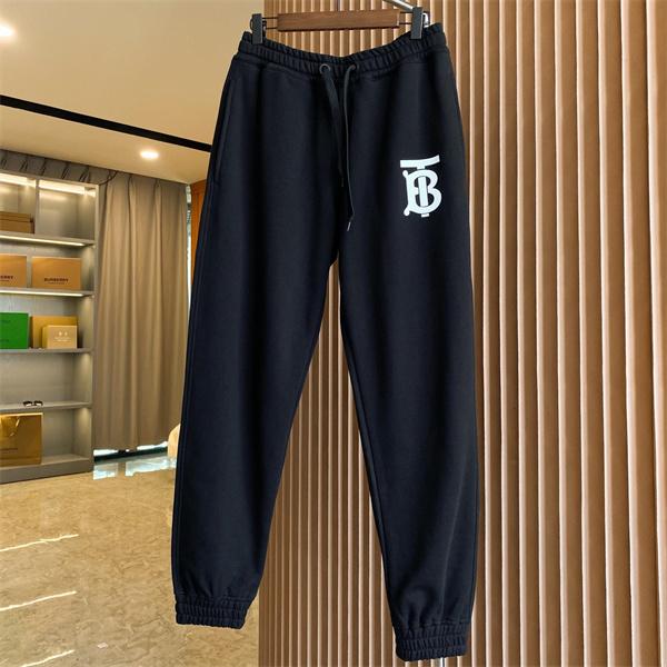 ブラックシック 秋冬ロゴジョガーパンツ バーバリー Burberry スーパーコピー  スリムシルエット仕様