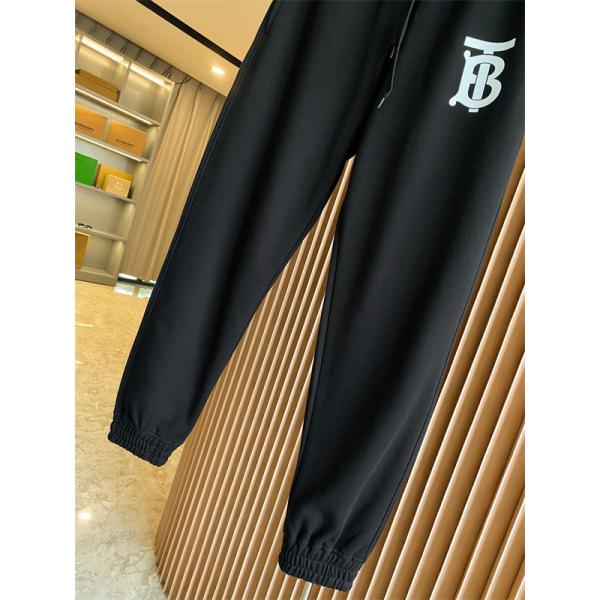 ブラックシック 秋冬ロゴジョガーパンツ バーバリー Burberry スーパーコピー  スリムシルエット仕様