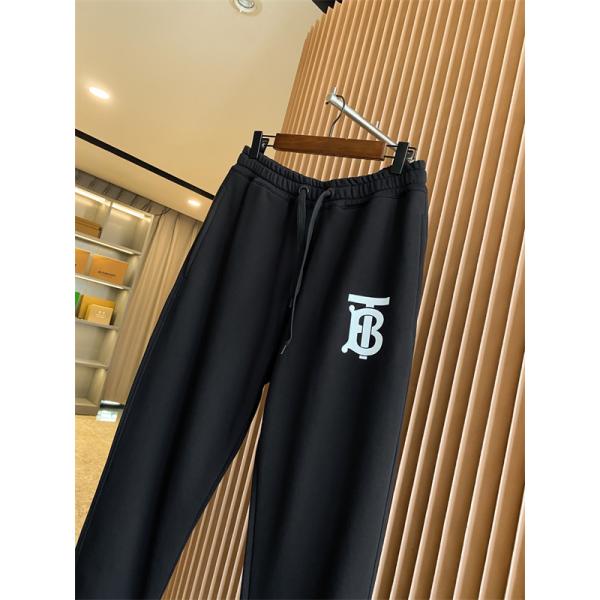 ブラックシック 秋冬ロゴジョガーパンツ バーバリー Burberry スーパーコピー  スリムシルエット仕様