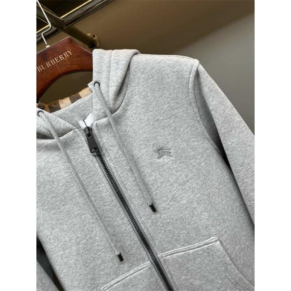 バーバリー Burberry スーパーコピー 軽暖 シンプル 洗練フォルム 秋冬ジップアップパーカー