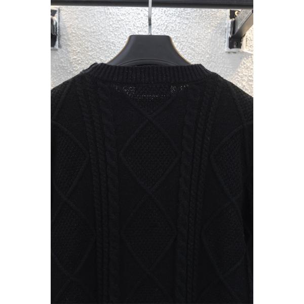 黒色格調 秋冬特選 バーバリー 偽物 ニットBurberry  格子柄アクセント 売れ筋おすすめモデル