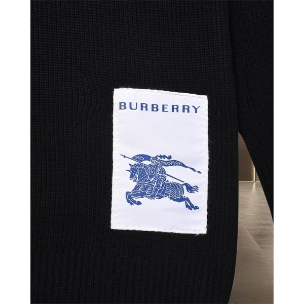 白色清潔 秋冬保温 バーバリー スーパーコピー ニット ロゴパッチアクセント 上質さを出したい場合