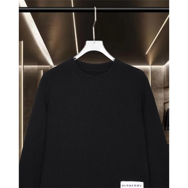 白色清潔 秋冬保温 バーバリー スーパーコピー ニット ロゴパッチアクセント 上質さを出したい場合