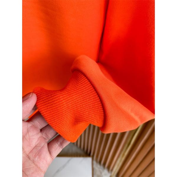 黒色オレンジロゴアクセント 秋冬大人気注目 Burberry バーバリー コピー パーカー デザイナー別注風