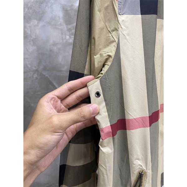 Burberry カーキ格子柄デザイン 秋冬特選ファッション バーバリー スーパーコピー パーカー シグネチャー定番